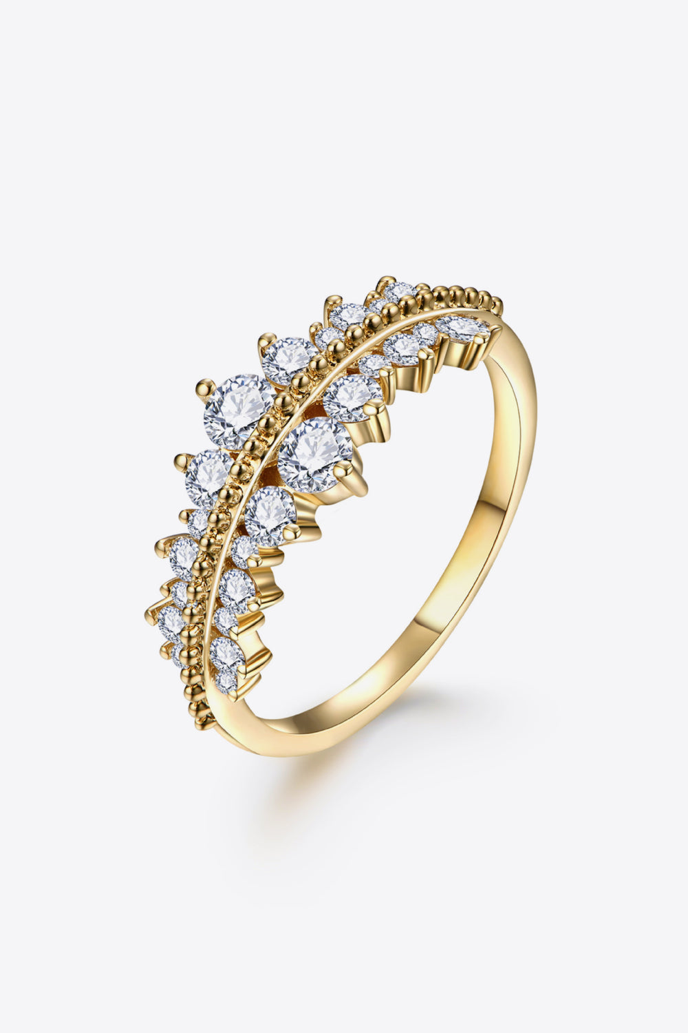 Kara Moissanite 925 Sterling Silver Ring