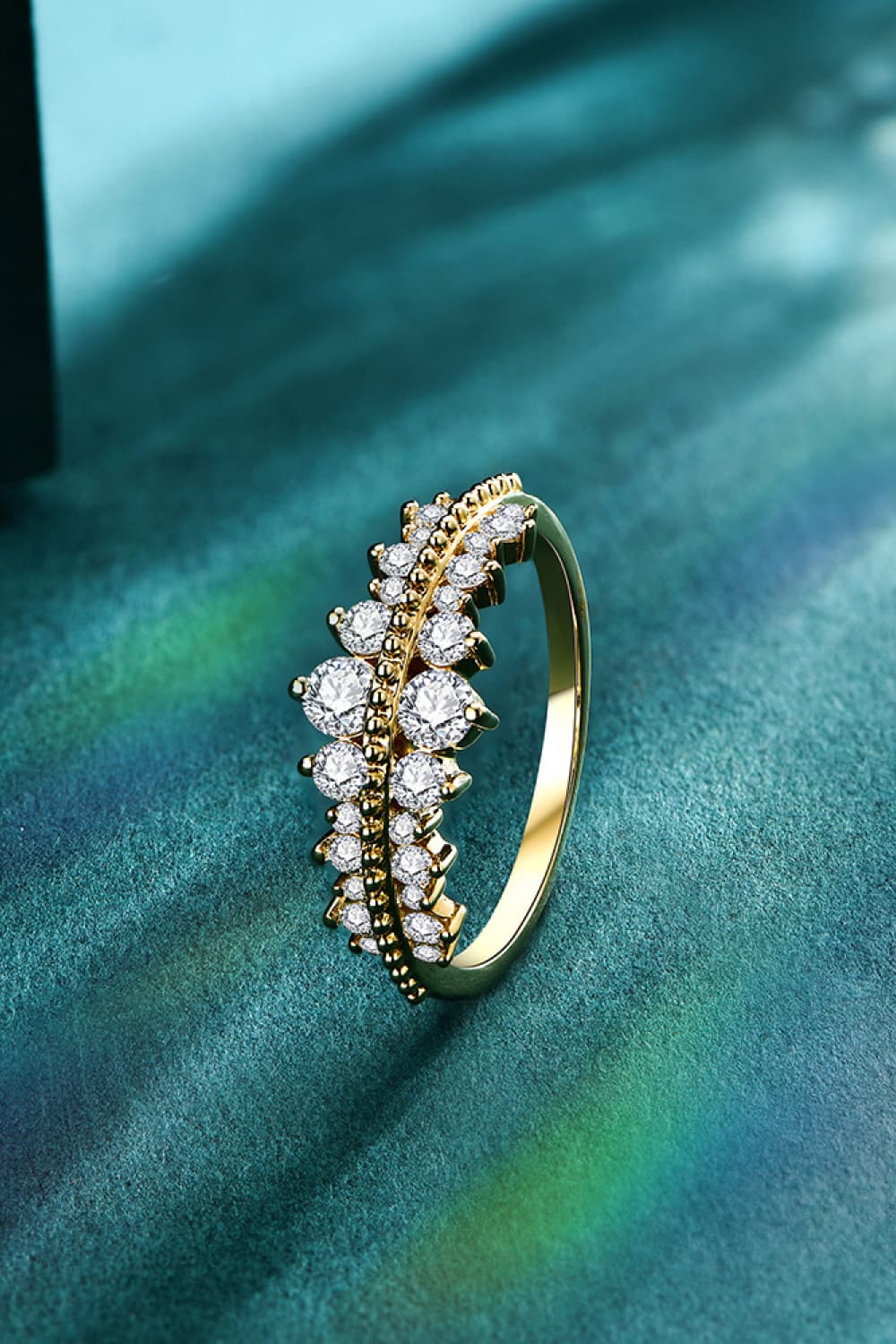 Kara Moissanite 925 Sterling Silver Ring