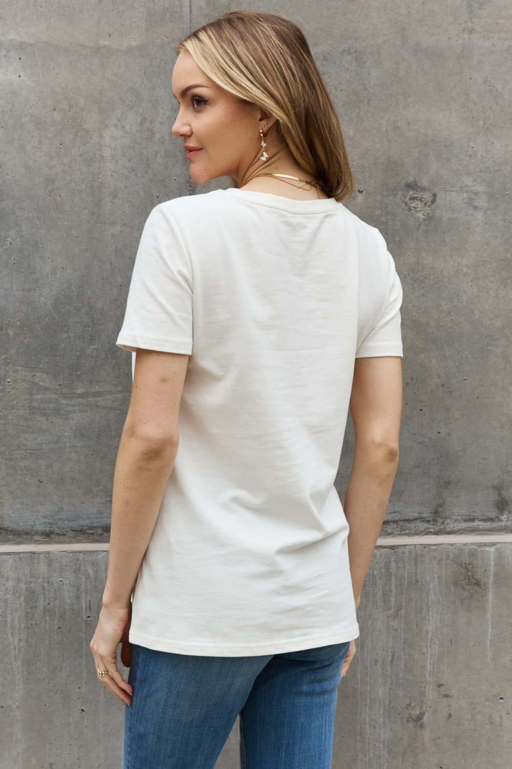 Simply Love I LOVE COFFEE Graphic Cotton Tee