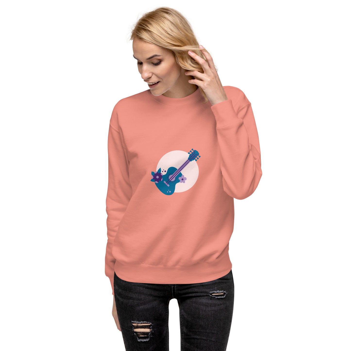 Guitar Unisex Premium Sweatshirt