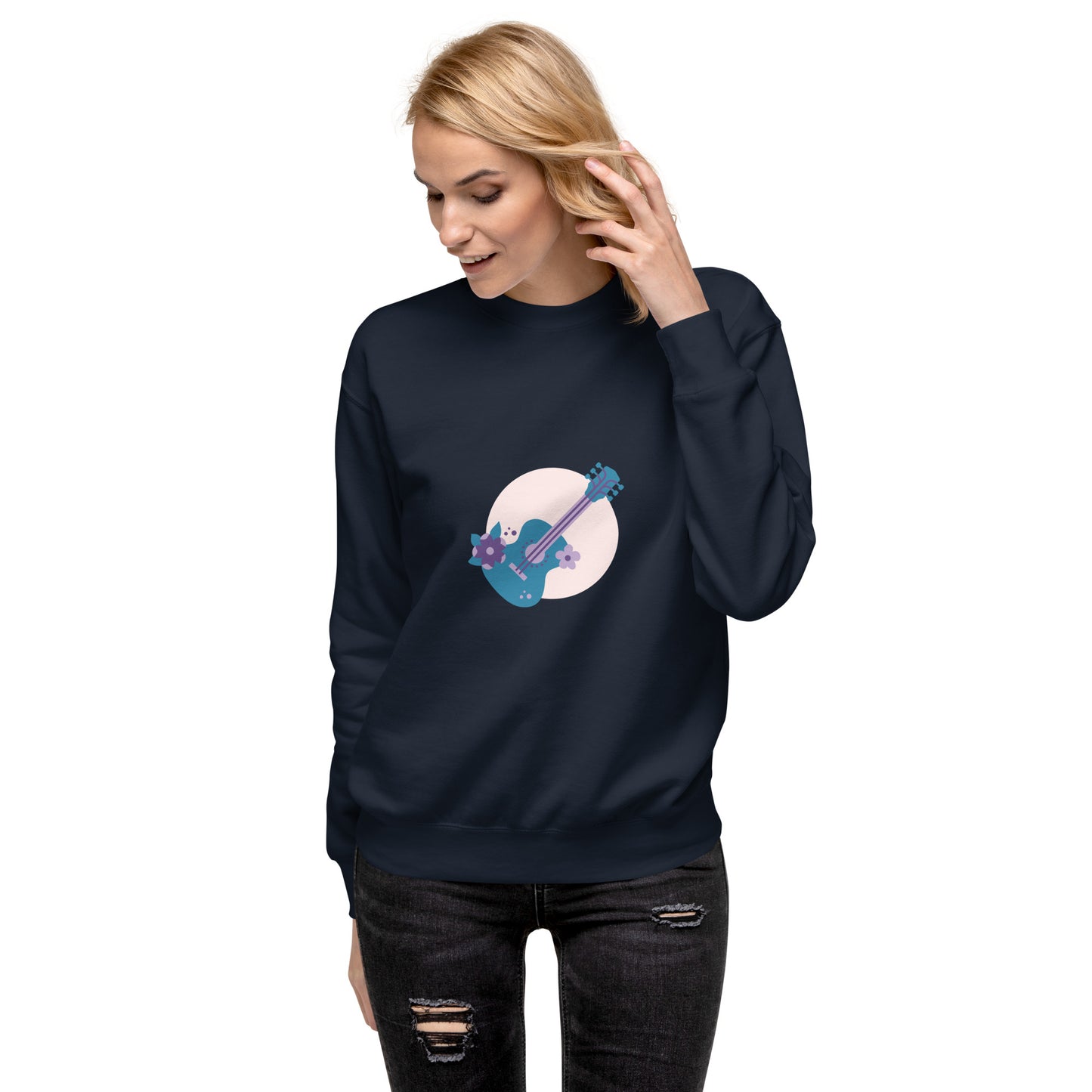 Guitar Unisex Premium Sweatshirt
