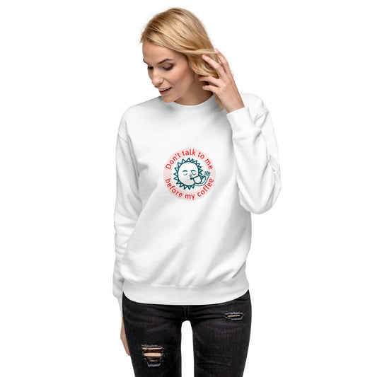 Coffee Unisex Premium Sweatshirt