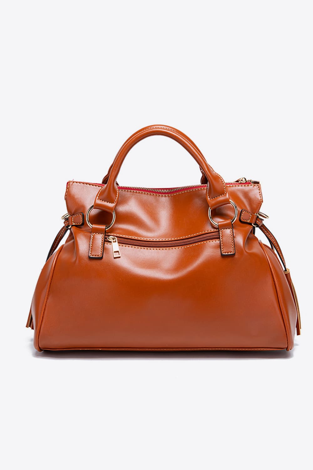 Mary PU Leather Handbag with Tassels