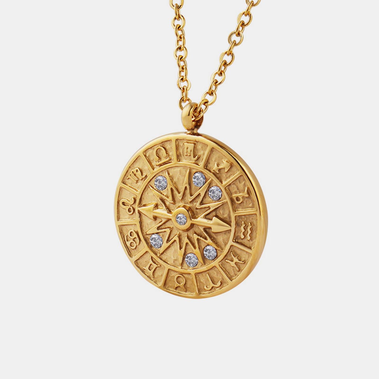 Timepiece Shape Necklace