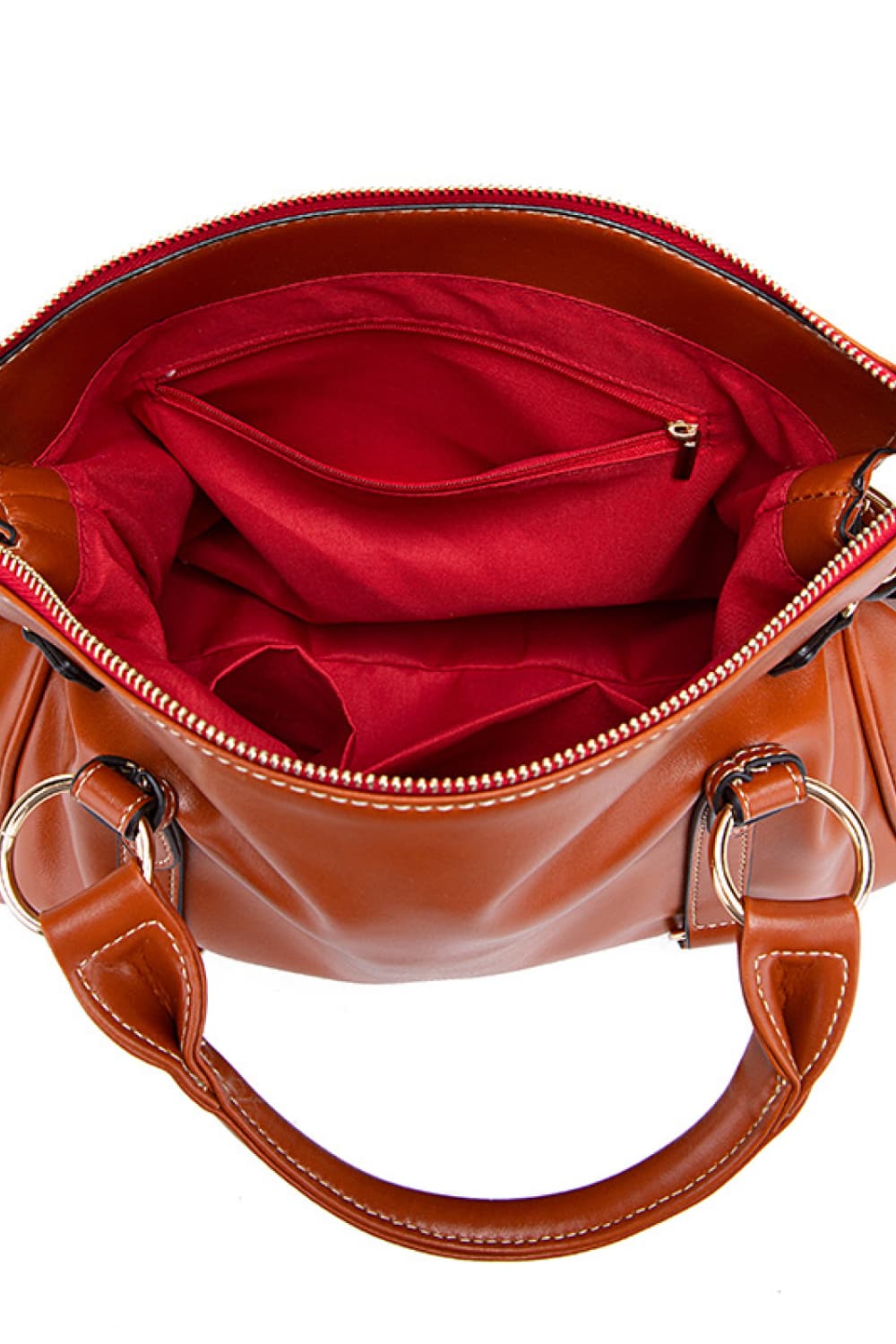Mary PU Leather Handbag with Tassels