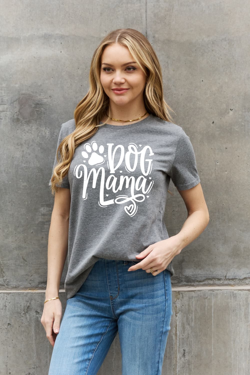 Simply Love DOG MAMA T-Shirt