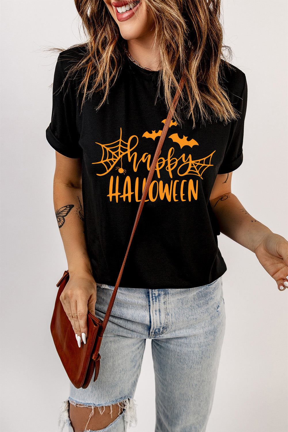 HAPPY HALLOWEEN Graphic T-Shirt