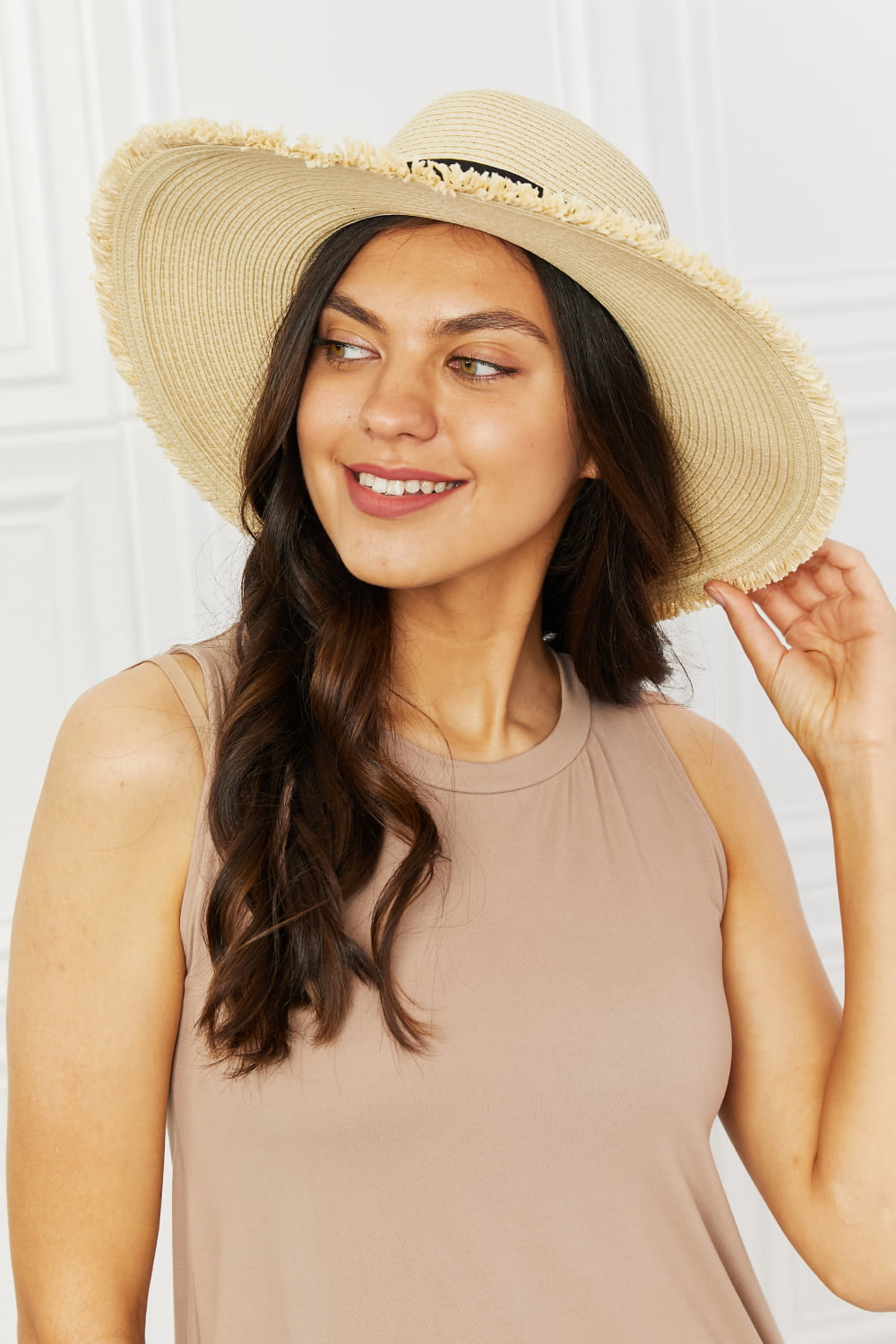 Fame Sun Straw Hat