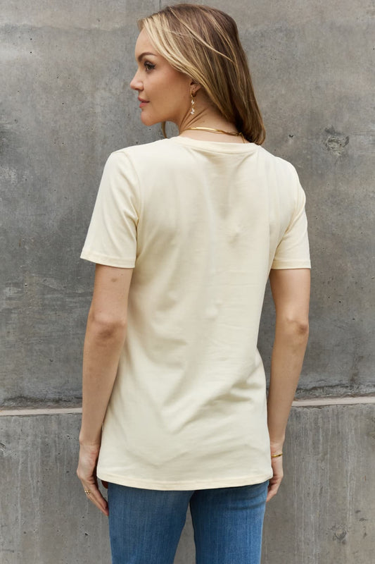 Simply Love Coffee Graphic Cotton Tee